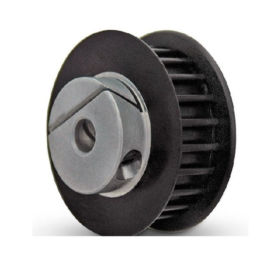 1095756 | P-050H-011-090FF-PP-E-040 (5 Pcs) --- Metric Timing Pulleys - 11 x 9 mm x 4 mm