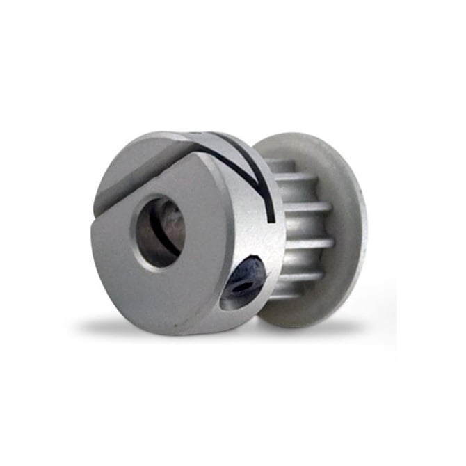 1123379 | P-MXL-020-064FH-AL-E-064 --- Pulleys - 20 Teeth x 6.4 mm x 6.35 mm