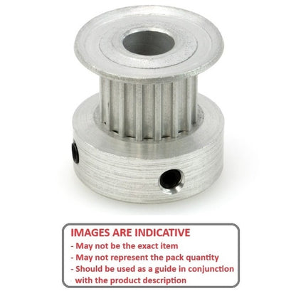 1119904 | P-020G-019-090FH-AL-G-064 --- Pulleys - 19 Teeth x 9 mm x 6.35 mm