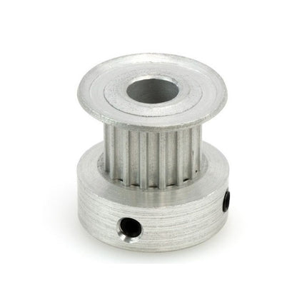 1116975 | P-MXL-018-032FF-AL-G-050 (Each) --- Inch Timing Pulleys - 18 tooth - 3.2x5 mm 2.032mm Pitch MXL - Aluminium Pulley