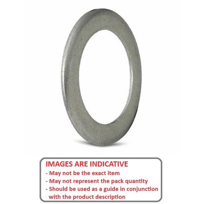 1139897 | PFL-MXL-050-A (Each) --- Timing Pulley Flanges - 28.194x37.34 mm - 50 No. Suit 2.032mm MXL and 40DP Series - Aluminium Flange