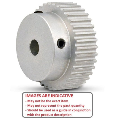 1123591 | P-XL-020-095P-AL-G-064 --- Pulleys - 20 Teeth x 9.5 mm x 6.35 mm