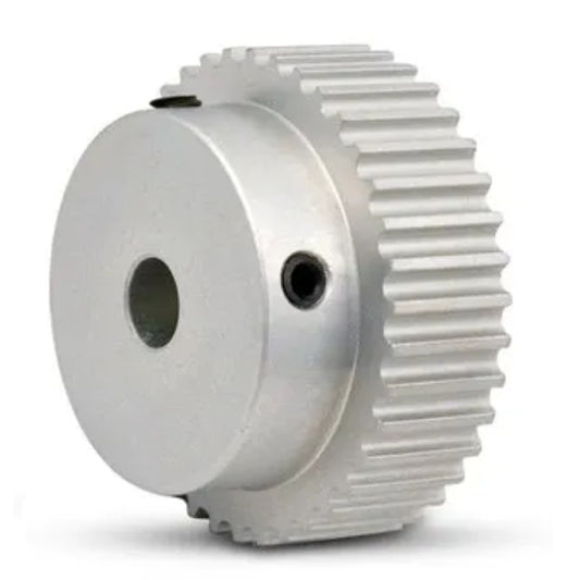 Metric Timing Pulleys - 36 tooth - 9x10 mm - Aluminium