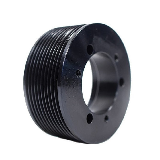 Poly V Pulleys - 53.85 mm - 6 - 54.61  - Steel - Black Oxide