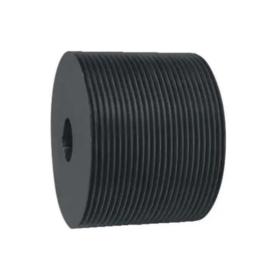 Poly V Pulleys - 76.2 mm - 16 - 76.96  - Steel - Black Oxide