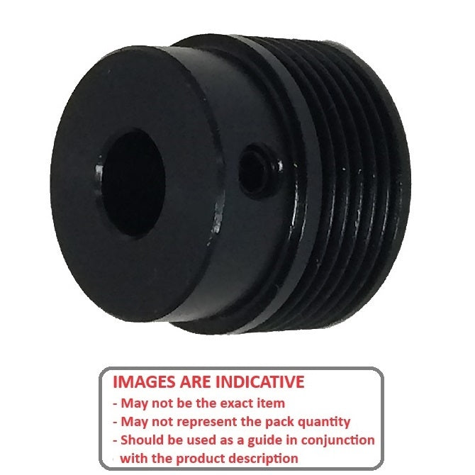 1158804 | PPV-J-046-06-0191 (Each) --- Poly V Pulleys - 45.72x6 mm - 46.48 J Section - Steel Pulley
