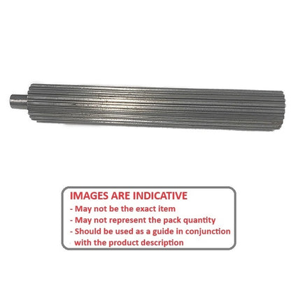 1129297 | P-050H-023-200C (Each) --- Metric Timing Stock Pulleys - 23 tooth - 200x36.6 mm 5mm Pitch - Carbon Steel Pulley