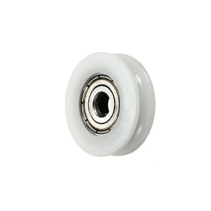 1049236 | PUI032-0460-050-A-BB (PK-50) --- U Groove Idler Pulleys - 3.2x46x5 mm Single Row - Acetal Pulley
