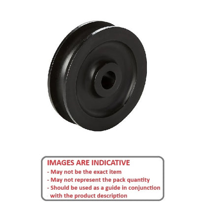 1061401 | PUI048-0400-066-A --- U Groove Idler Pulleys - 4.78 mm x 40 mm x 6.553 mm