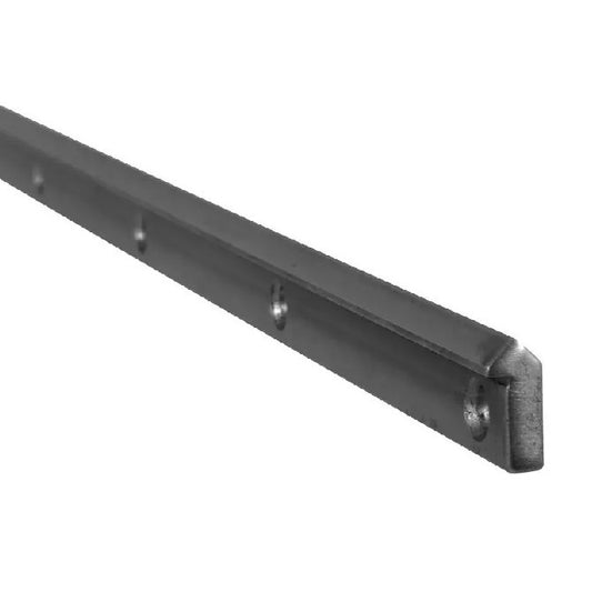 Rails avec trous de montage Dual Vee Taille 3 - 1543,1 x 8,71 - Acier au carbone AISI1045 non trempé Rc 22 - 25 - MBA (1 longueur)