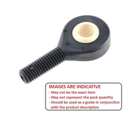 1079382 | REM-079-L-PP --- Male Rod Ends - 7.938 mm x 58.75 mm 5/16-24 UNF Left