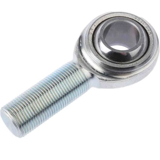 1063320 | REM-050-L-CT (Each) --- Male Rod Ends - 5x41 mm - M5x0.8 Left - Steel with PTFE Lined Raceway Rod End