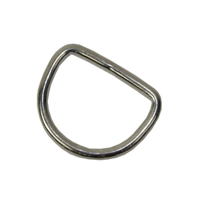 1134275 | BA-755RS (Each) --- D Rings - 25.4x3.48 mm - - - Nickel Plated Steel Ring
