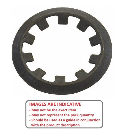 1042775 | RPO-024-024-C (10 Pcs) --- Push On Retaining Rings - 2.36 mm x 2.41 mm x 6.35 mm