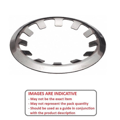 1086202 | RPO-095-096HD-SP15 --- Push On Retaining Rings - 9.5 mm x 9.55 mm x 18.4 mm