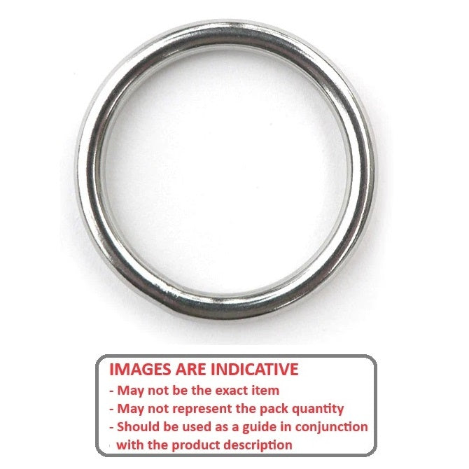 1143387 | BA-625RS (Each) --- Round Rings - 31.75x5.461 mm - - - Nickel Plated Steel Ring