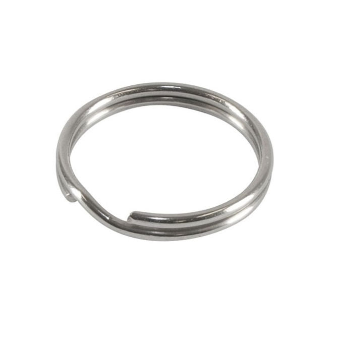 1037074 | RS18-26-ZP (Each) --- Split Rings - 1.78x23.6x27.3 mm Zinc Plated Steel - Carbon Spring Steel Zinc Plated
