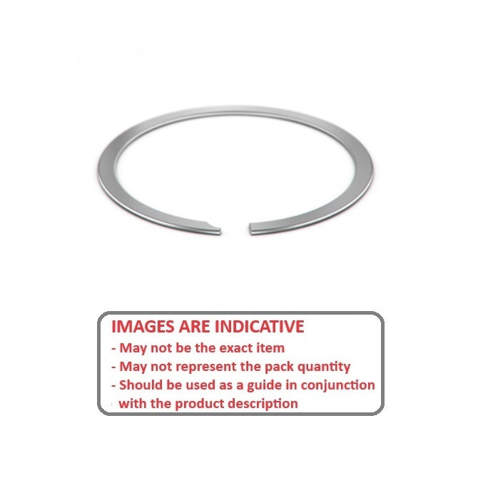 1183040 | US-350 (26 Pcs) --- External Retaining Rings - 88.9 mm x 0.99 mm x 85.65 mm