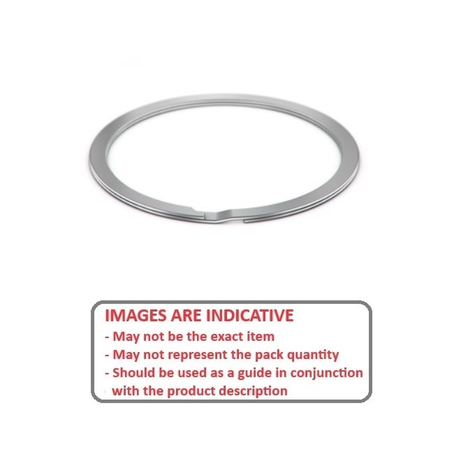 1156228 | RS-168 (36 Pcs) --- External Retaining Rings - 42.85 mm x 1.25 mm x 41.35 mm