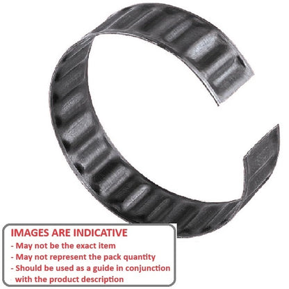 1192366 | TR-1100-1120-270-S3 (Each) --- Tolerance Retaining Rings - 110 111.91 to 111.98 27 mm - Stainless Steel 301 Similar to A2, 302, 304, 18-8 Ring