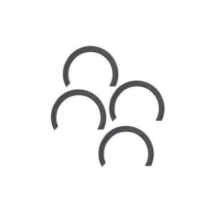 1070233 | WRE-0064-SQ-HO (Each) --- External Retaining Rings - 6.35x0.79x5.94 mm Snap Rings - Carbon Spring Steel