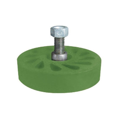 1190075 | RR-447RS (Each) --- Durasoft Stud Mount Rollers - 101.6 mm 1/2-13 UNC - 12.7mm - 27.94 mm - Urethane Roller