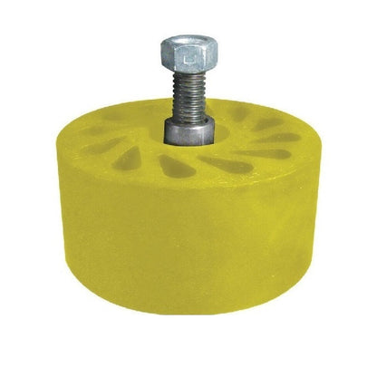 1190135 | RR-449RS (Each) --- Durasoft Stud Mount Rollers - 101.6 mm 1/2-13 UNC - 12.7mm - 35.814 mm - Urethane Roller