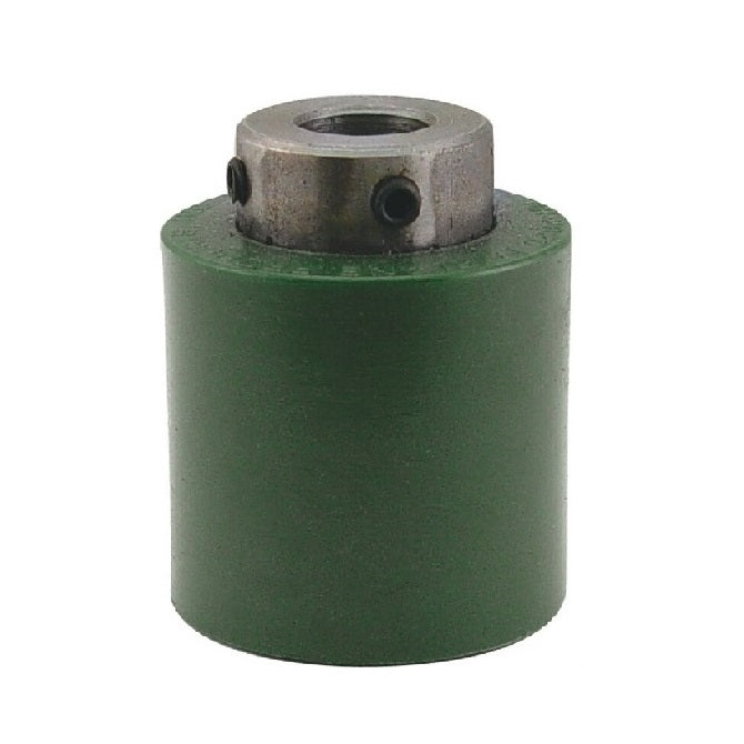 Solid Shaft Mount Rollers - 101.6x49.28 - 25.43 - 25.55 - Urethane