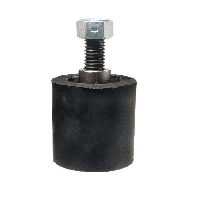 Solid Stud Mount Rollers - 63.5x49.28 - 1/2-13 UNC -12.7mm- - Neoprene Rubber
