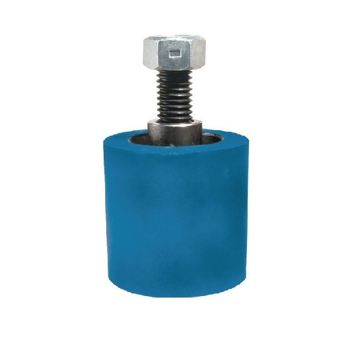 1164371 | RR-136RS (Each) --- Solid Stud Mount Rollers - 50.8x23.37 mm - 1/2-13 UNC - 12.7mm - Coloured Urethane - Urethane Roller