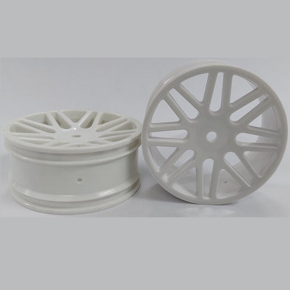 1227896 | RM-XO-060N-W-16 (2 Pcs) --- RC Car Rims Hobby - White 16 Spoke