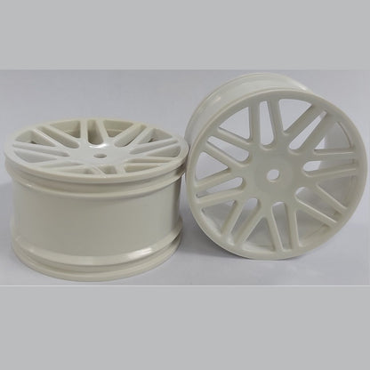 1227905 | RM-XO-060W-W-16 (2 Pcs) --- RC Car Rims Hobby - White 16 Spoke