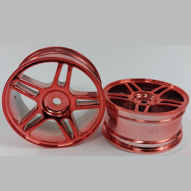 1227308 | RM-XR-052-R-5T (2 Pcs) --- Rims - Red 5 Split Spoke