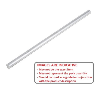 1056818 | 0R-0048-0300-ALT6 (Each) --- Round Rod - 4.76x304.8 mm - 6061-T6 - Aluminium 6061-T6