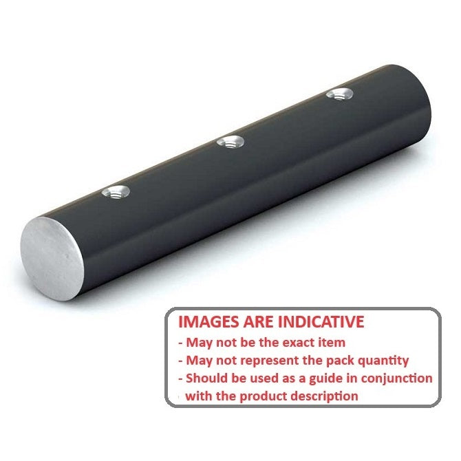 1135898 | 0R-0254-0381-ALCT-T30 (Each) --- Linear Shafting - 25.4x381x76.2 mm - Ceramic Coated Aluminium Shaft