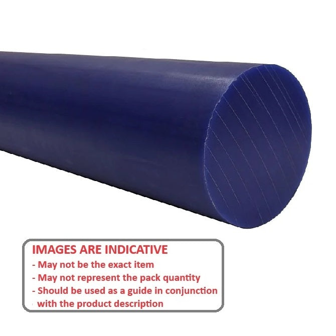 1152961 | 0R-0381-1219-U90B (Each) --- Round Rod - 38.1x1219 mm - Urethane 90A