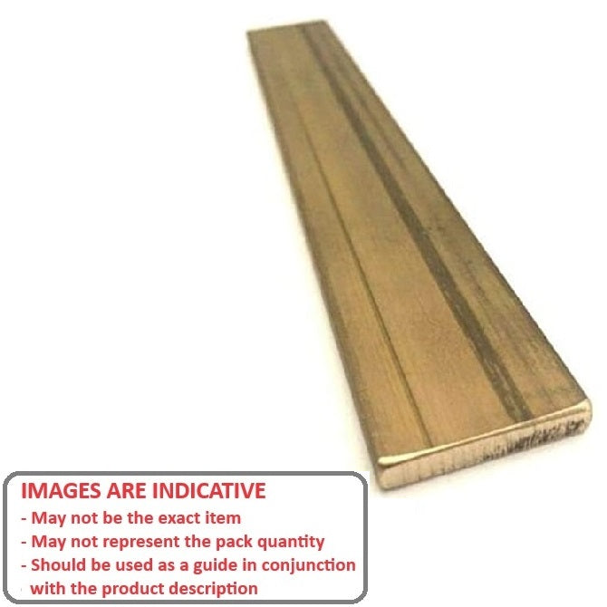 1226126 | 2R-0008-0064-0300-BRSOFTPAK (4 Pcs) --- Soft Metal Packs Strip - Brass x  0.81mm x 6.35mm and 0.81mm x 12.7mm (2 of each) x 4