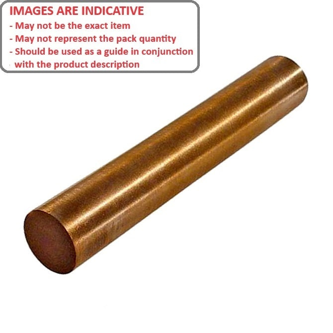 1179111 | 0R-0762-0165-SB (Each) --- Round Rod - 76.2x165.1 mm - SAE 841 Sintered Bronze