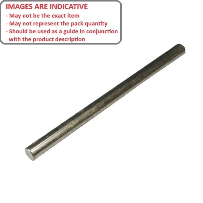 1090362 | 0R-0095-0914-SS303 (Length) --- Round Rod - 9.53 mm x 914.4 mm x 303