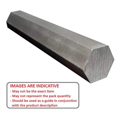 1131131 | 6R-0240-1000-T2D (Each) --- Hexagonal Bar Rod - 24x1000 mm - Gr2 Titanium Ti-Gr2