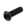 Vite 0-80 UNF x 6,4 mm in acciaio legato - presa a bottone - MBA (confezione da 5)