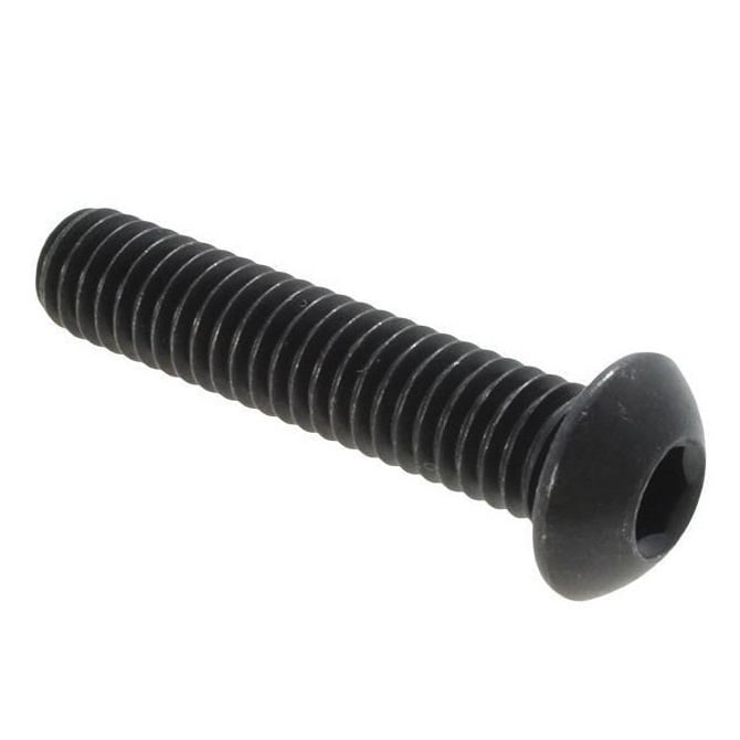 Vite 1/2-13 UNC x 76,2 mm in acciaio legato - presa a bottone - MBA (confezione da 50)