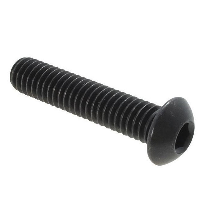 Vite 3-48 UNC x 25,4 mm in acciaio legato - presa a bottone - MBA (confezione da 50)