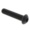 Vite 0-80 UNF x 9,5 mm in acciaio legato - presa a bottone - MBA (confezione da 50)