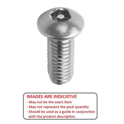 1047011 | SCS0300-010-B-SK-S4 (5 Pcs) --- Security Screws - M3 (3x0.5mm) x 10 mm