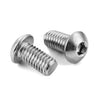 Button Screws - M5 - 5x0.8mm - 6 mm - 304 Stainless Socket