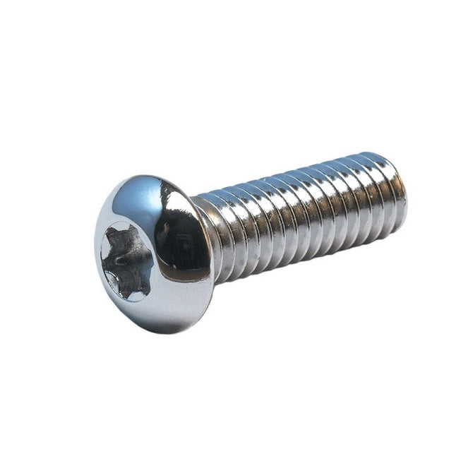 1058606 | SC048F-019-B-TX-S4 (PK-10) --- Button Screws - 10-32 UNF - 4.76mm - 19.1 mm - 304 Stainless Torx Screw