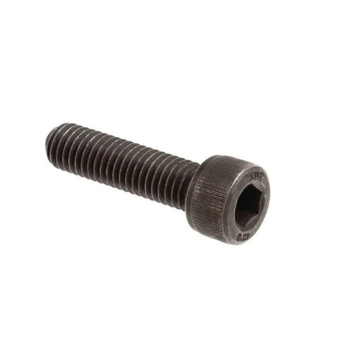 Vis 1/2-13 UNC x 38,1 mm Acier Haute Résistance Oxyde Noir - Douille à Capuchon - MBA (Paquet de 50)