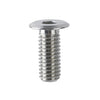 Ultra Low Head Screws - M5 - 5x0.8mm - 6 mm - Alloy Steel - Trivalent Chromate Socket