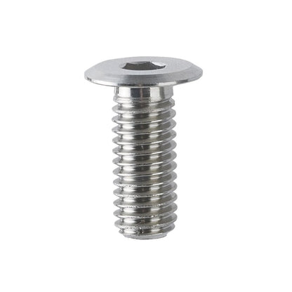 Ultra Low Head Screws - M2 - 2x0.4mm - 6 mm - Alloy Steel - Trivalent Chromate Phillips